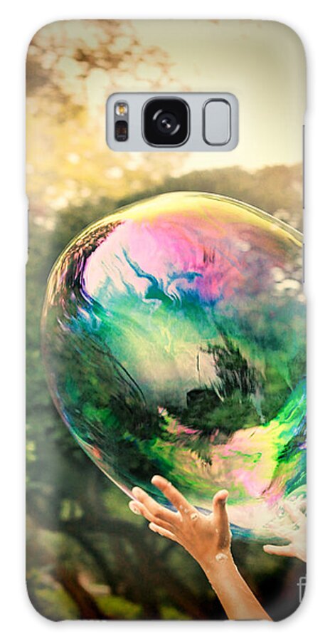 Soap Galaxy S8 Case featuring the photograph World Within by Jasna Buncic