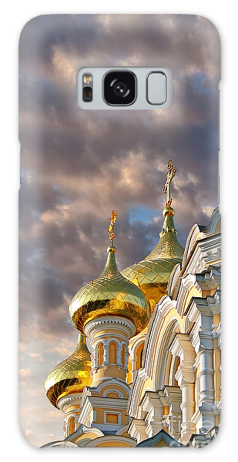White Galaxy Case featuring the photograph Yalta orthodox cathedral by Sophie McAulay