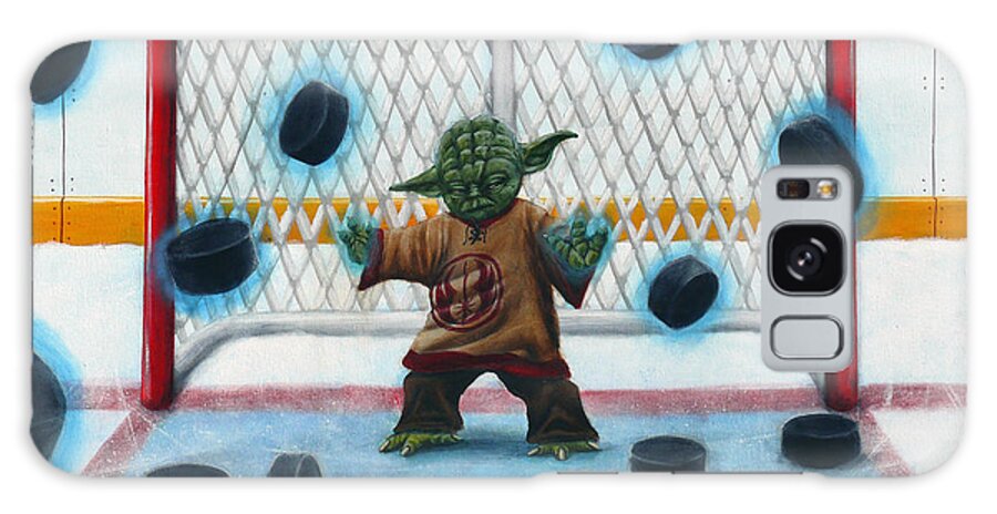 Star Wars Galaxy Case featuring the painting Yoda Saves Everything by Marlon Huynh