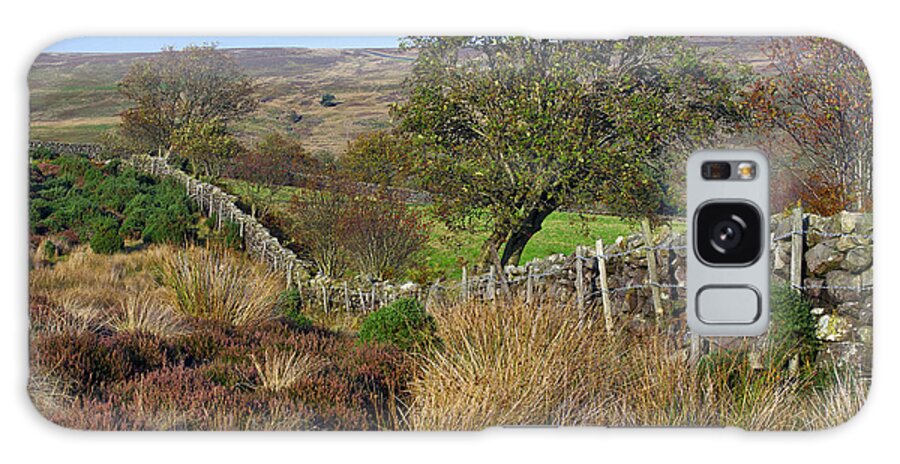 Yorkshire Galaxy Case featuring the photograph Yorkshire Moors England by Martyn Arnold