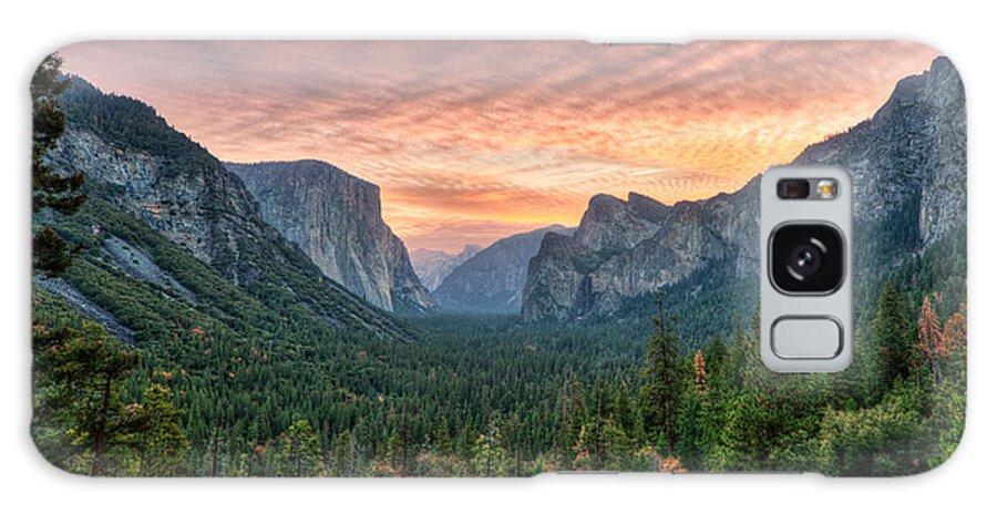 Mark Whitt Galaxy S8 Case featuring the photograph Yosemite Sunrise by Mark Whitt
