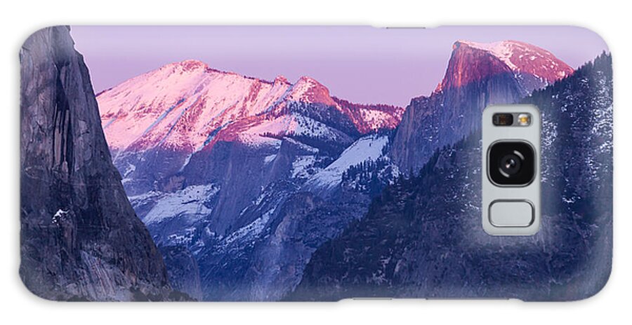 California Galaxy Case featuring the photograph Yosemite Valley Panorama by Alexander Fedin