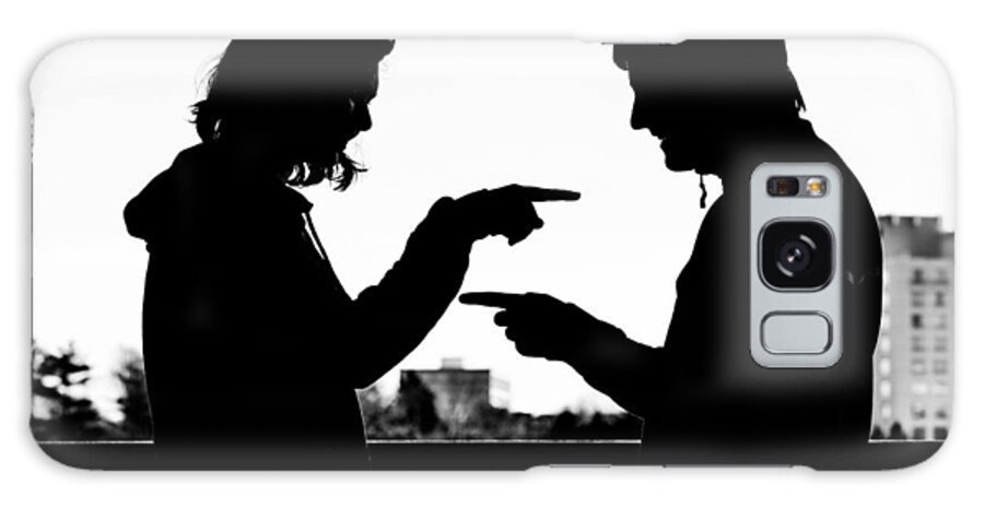 People Galaxy Case featuring the photograph You or Me by Alexander Fedin