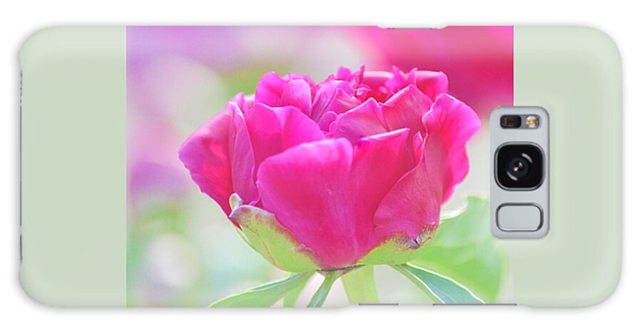 Art Galaxy Case featuring the photograph Young Peony by Joan Han