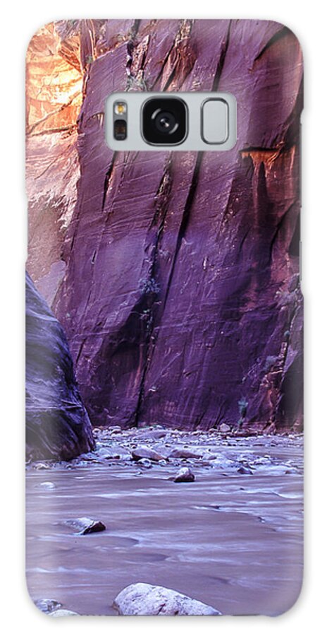 Zion Galaxy S8 Case featuring the photograph Zion Narrows by Stefan Mazzola