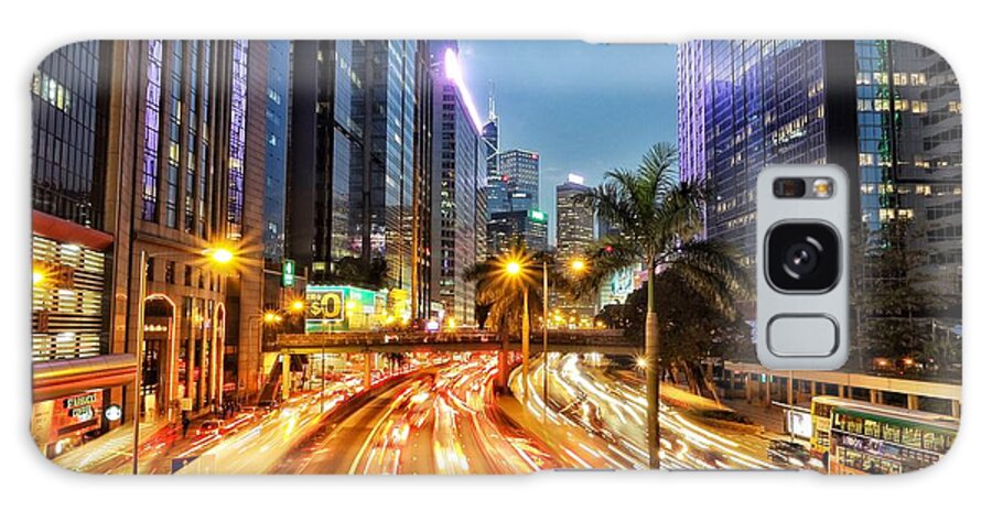 Wanchai Galaxy Case featuring the photograph Zoom by Petersillitoe