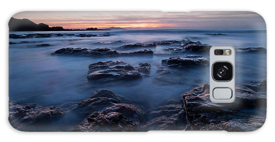 Seascape Galaxy Case featuring the photograph Blue Dusk by B Cash