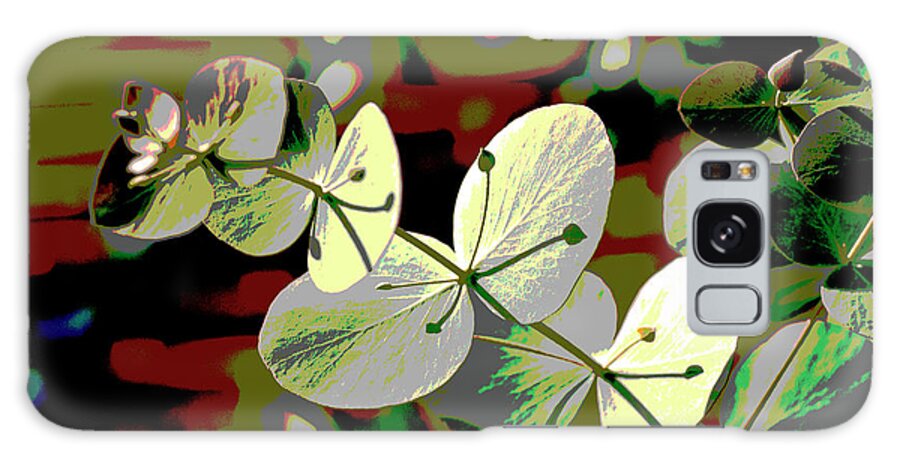 Bright Leaf Creation Galaxy Case featuring the photograph Bright Leaf #2 by Don Wright