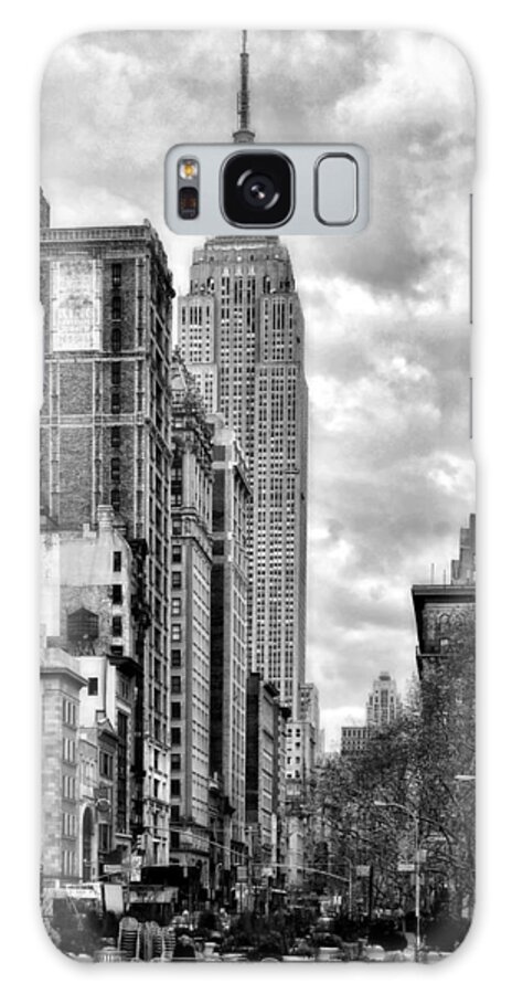 Empire State Building Galaxy Case featuring the photograph Empire State Building #1 by Michael Dorn
