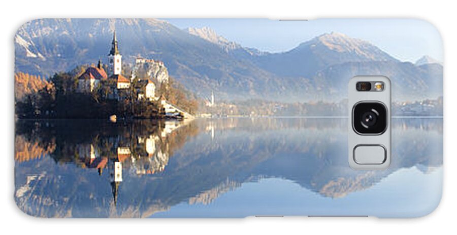 Bled Galaxy Case featuring the photograph Morning at Lake Bled #1 by Ian Middleton