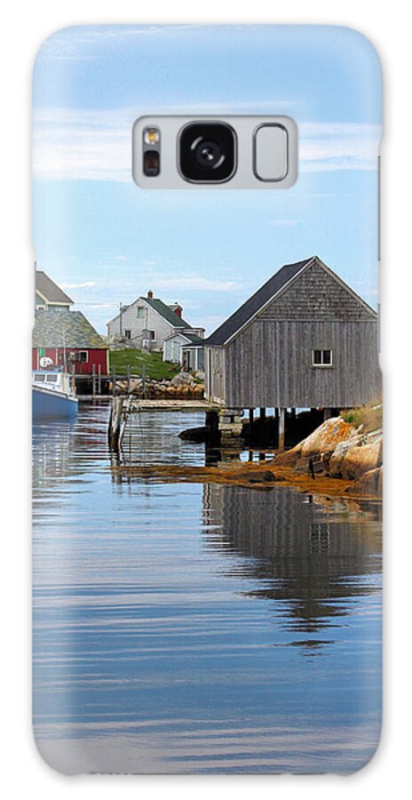 Peggys Cove Galaxy Case featuring the photograph Peggys Cove #1 by Kristin Elmquist