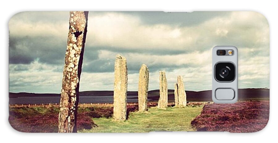 Scotland Galaxy Case featuring the photograph Ring Of Brodgar #1 by Luisa Azzolini