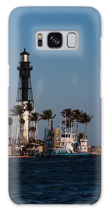 Architecture Galaxy S8 Case featuring the photograph Hillsboro Inlet Lighthouse #2 by Ed Gleichman