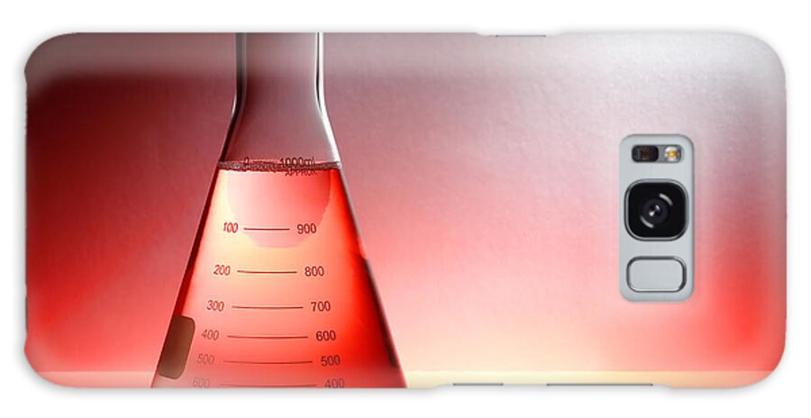 Erlenmeyer Galaxy Case featuring the photograph Laboratory Equipment in Science Research Lab #20 by Science Research Lab