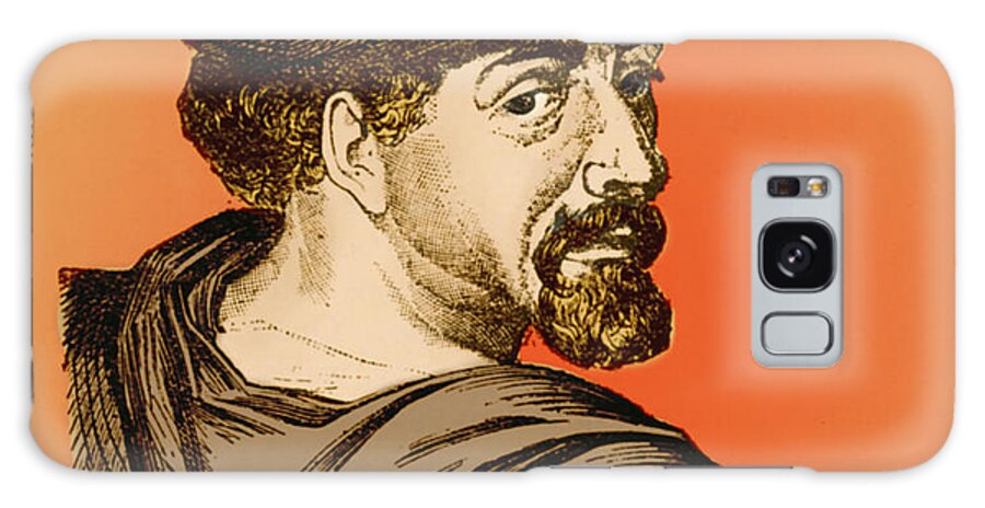 History Galaxy Case featuring the photograph Miguel De Cervantes, Spanish Author #4 by Photo Researchers