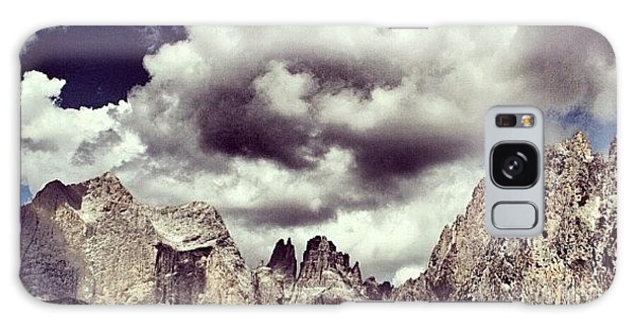 Mountain Galaxy Case featuring the photograph Dolomites #40 by Luisa Azzolini