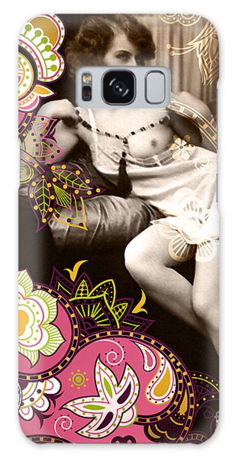 Nostalgic Seduction Galaxy Case featuring the photograph Nostalgic Seduction Goddess #97 by Chris Andruskiewicz