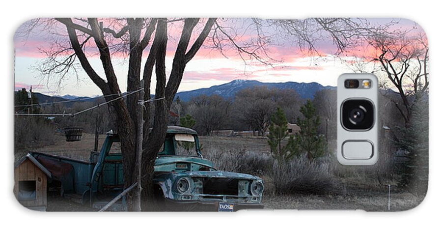 Old Truck Galaxy Case featuring the photograph A Life's Story by Carrie Godwin
