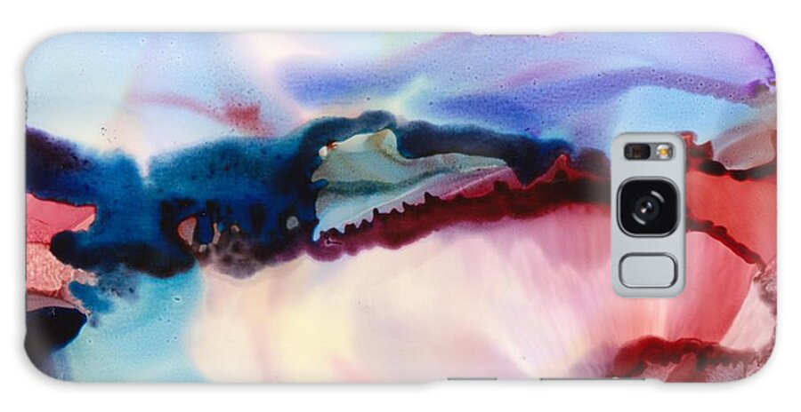 Abstract Galaxy Case featuring the painting A World Full of Wonders by Susan Kubes