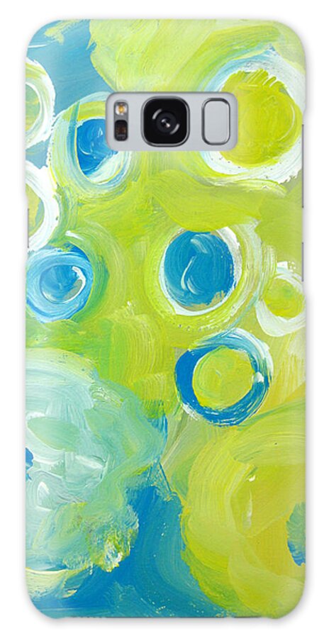 Abstract Art Galaxy Case featuring the painting Abstract IIII by Patricia Awapara
