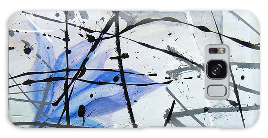 Abstract Expressionism Galaxy Case featuring the painting Abstract Impressionist by Chriss Pagani