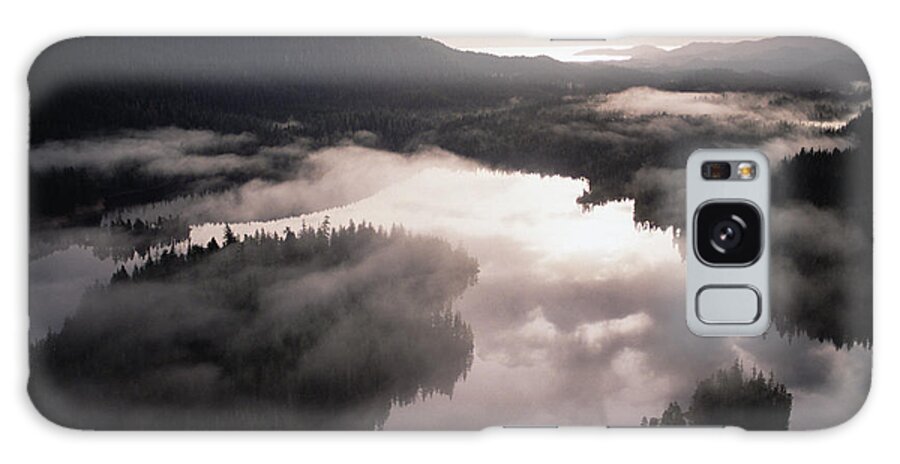 Mp Galaxy Case featuring the photograph Aerial View Of Gokachin Lakes, Misty by Gerry Ellis