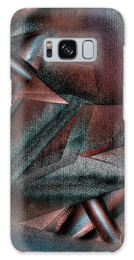 Fractal Galaxy S8 Case featuring the Angst II by Richard Ortolano