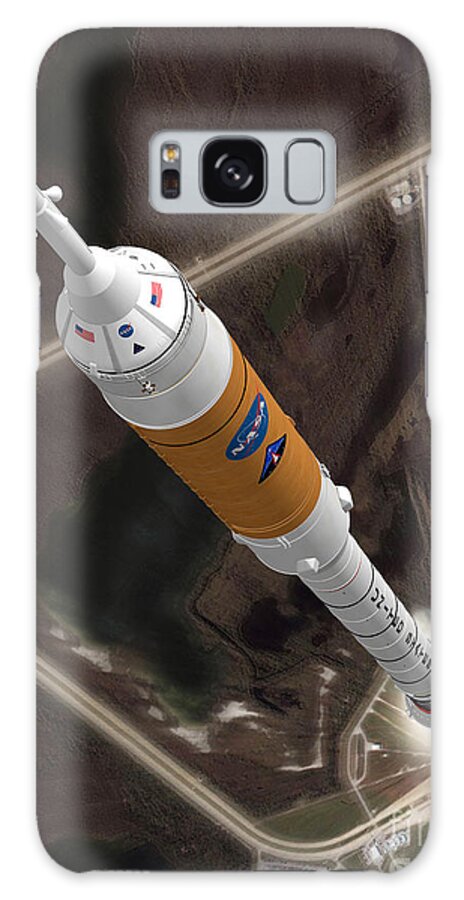 Space Galaxy Case featuring the photograph Ares I Launch by Nasa