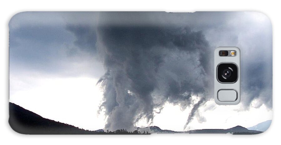 Storm Clouds Galaxy Case featuring the photograph As The Storm Passed 1 by Peggy Miller