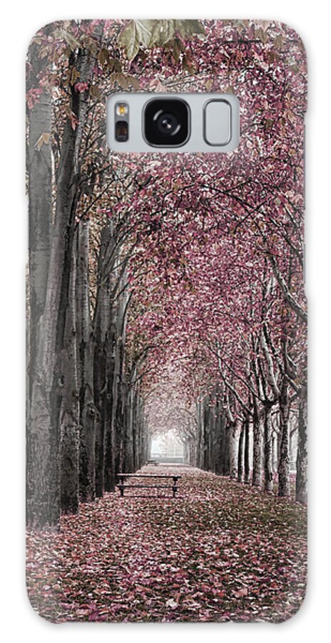 Photo Galaxy S8 Case featuring the photograph Autumn in the Grove by Angel Jesus De la Fuente
