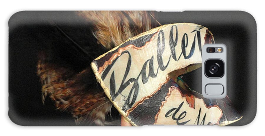 Venetian Mask Galaxy Case featuring the photograph Baletto by Shannon Grissom