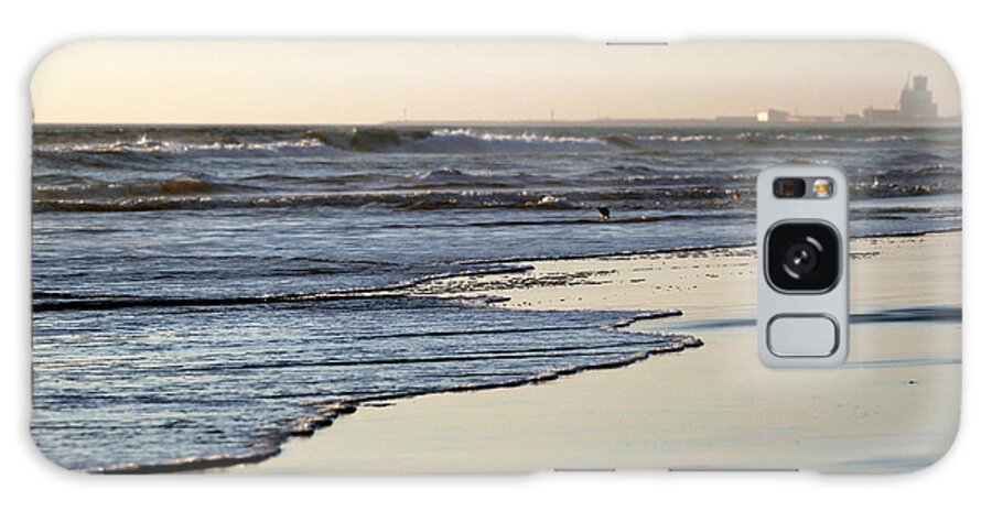 Beach Galaxy Case featuring the photograph Beach Sunset Ormond Beach by Henrik Lehnerer