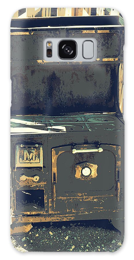 Old Stove Galaxy S8 Case featuring the photograph Biscuits In The Oven by Diane montana Jansson