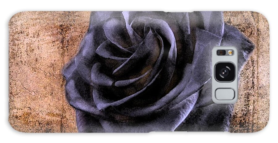 Rose Galaxy Case featuring the photograph Black Rose Eternal  by David Dehner