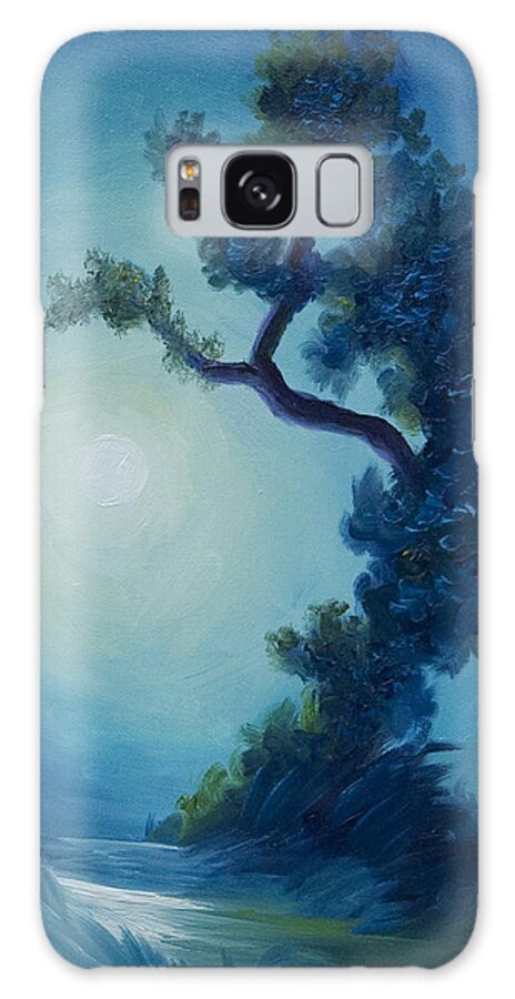 Nature Galaxy Case featuring the painting Bonsai I by James Hill