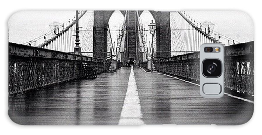 Summer Galaxy Case featuring the photograph Brooklyn Bridge by Randy Lemoine