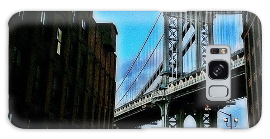 Bridge Galaxy S8 Case featuring the photograph #brooklyn #ny #newyork #newyorker by Joel Lopez