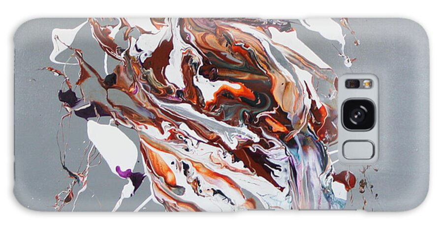 Abstract Galaxy Case featuring the painting Butterfly Effect 2 by Madeleine Arnett
