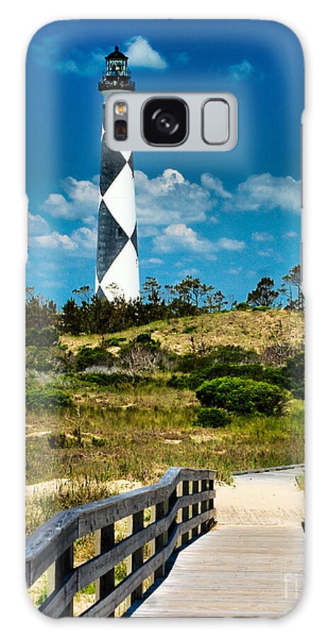 Architecture Galaxy S8 Case featuring the photograph Cape Lookout Light by Nick Zelinsky Jr