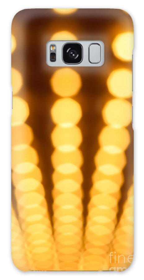 Abstract Galaxy Case featuring the photograph Casino Lights Out of Focus by Paul Velgos
