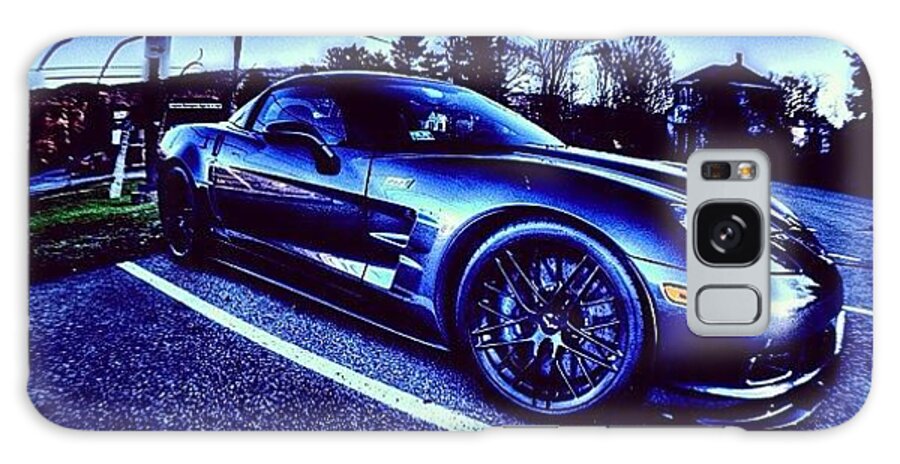 Outkast_styles Galaxy Case featuring the photograph Chevy Zr1 Bluedevilbeastmode :: by Eddie Kane