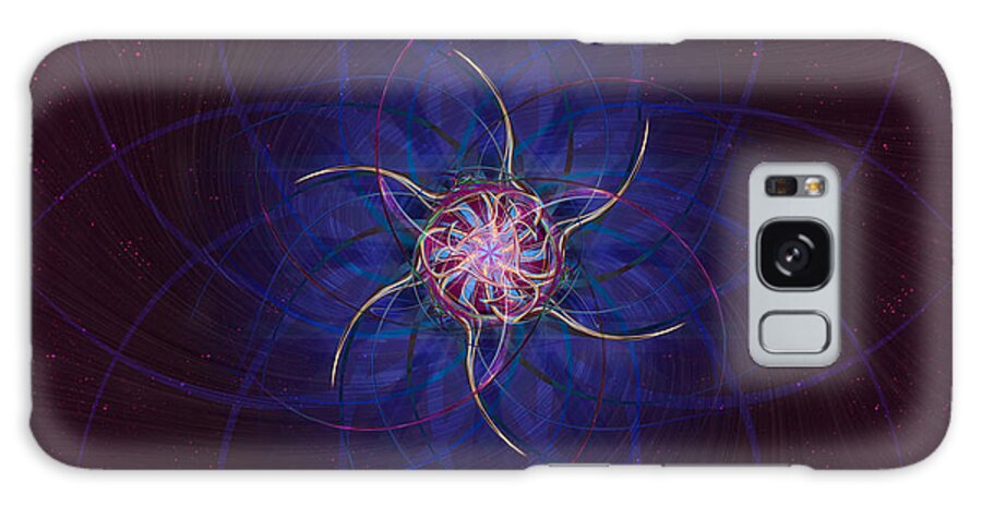 Creation Galaxy Case featuring the digital art Convergence by Kenneth Armand Johnson