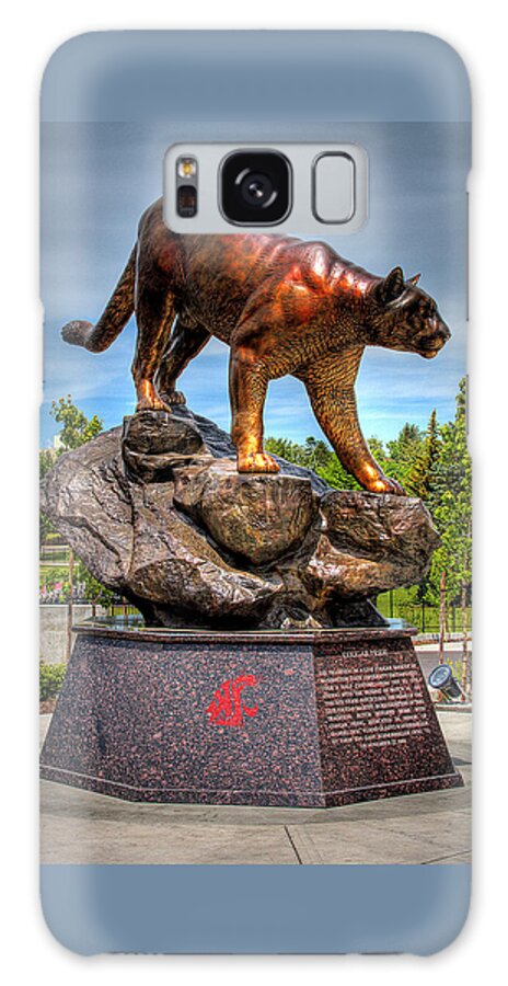Washington State University Galaxy Case featuring the photograph Cougar Pride II by David Patterson