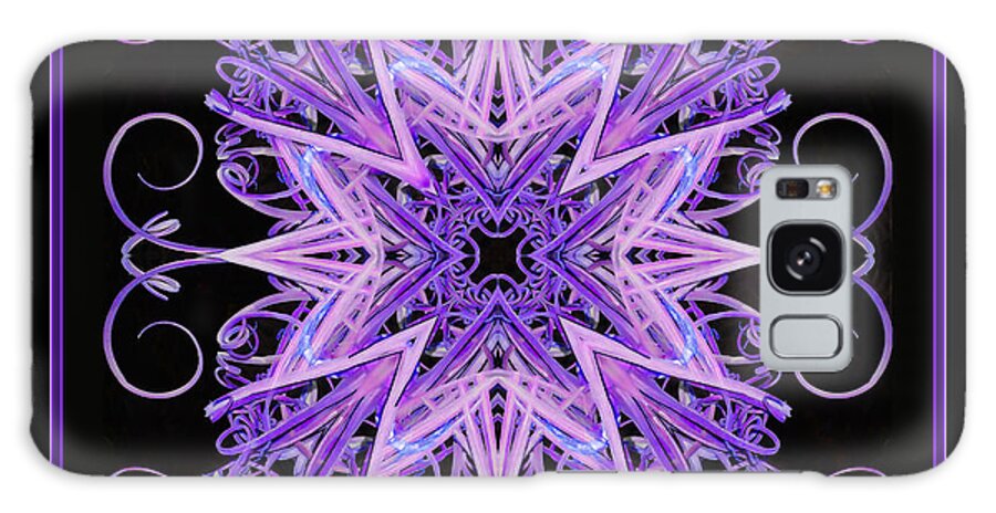 Pattern Galaxy Case featuring the digital art Curleque 1 by Frances Miller