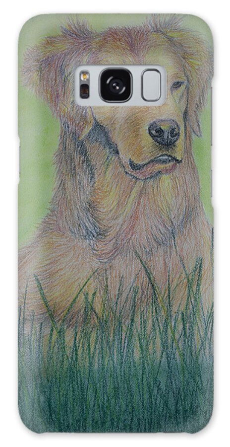 Pastel Galaxy Case featuring the photograph Dog Resting by Martin Valeriano