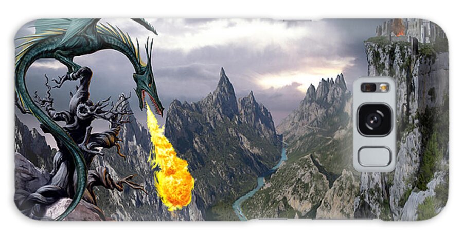 Dragon Galaxy Case featuring the photograph Dragon Valley by MGL Meiklejohn Graphics Licensing