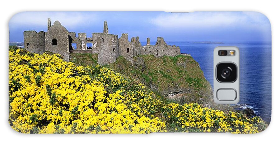 Architectural Exteriors Galaxy S8 Case featuring the photograph Dunluce Castle, Co. Antrim, Ireland by The Irish Image Collection 