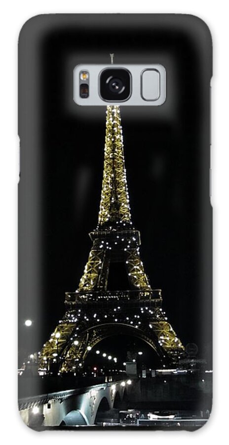 Paris Galaxy S8 Case featuring the photograph Eiffel Tower - Paris by Marianna Mills