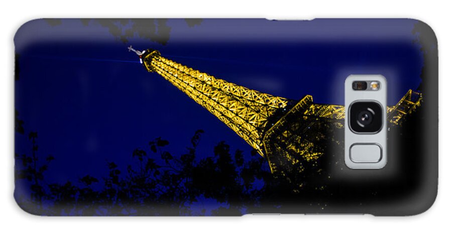 Eiffel Tower Galaxy Case featuring the photograph Eiffel's Magnificence by Marta Cavazos-Hernandez