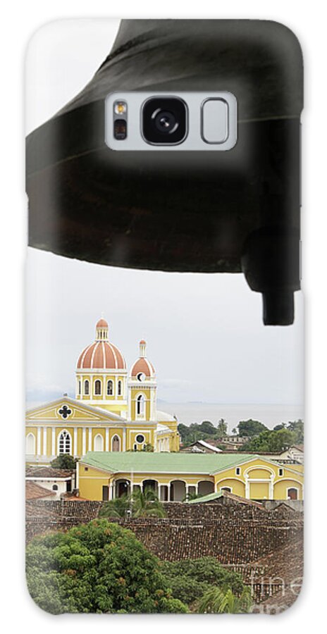 Nicaragua Galaxy Case featuring the photograph GRANADA CHURCH BELL Nicaragua by John Mitchell